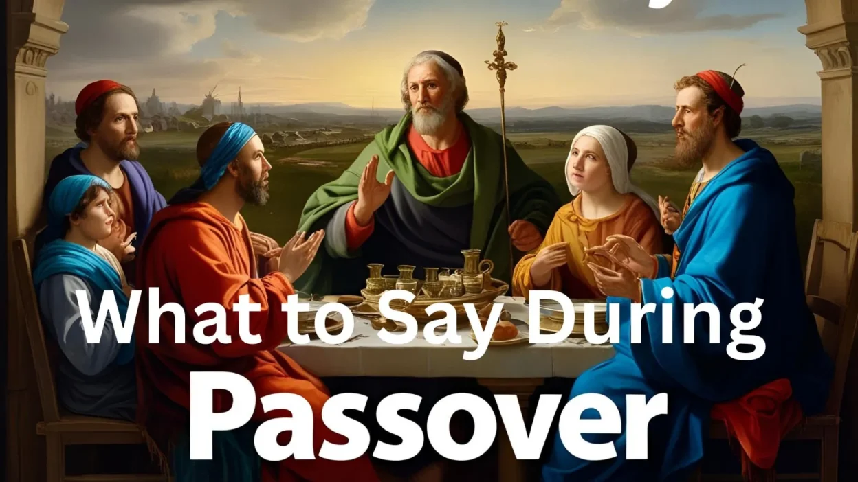 What to Say During Passover