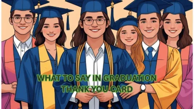 What to Say in Graduation Thank You Card