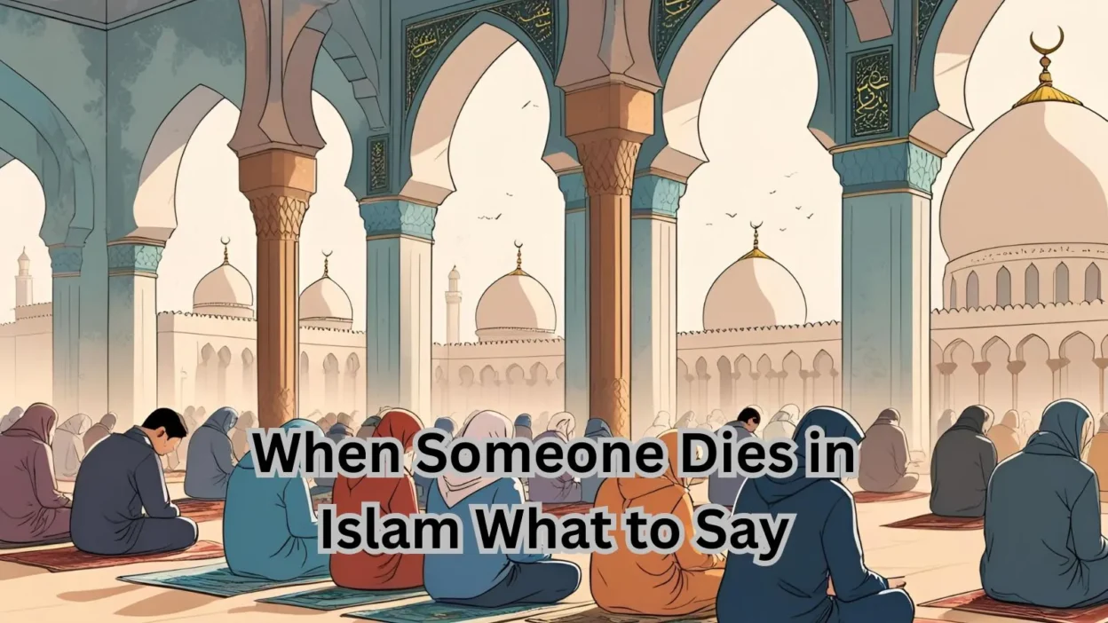 When Someone Dies in Islam What to Say